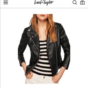 Mango Leather Jacket NWT 🔥